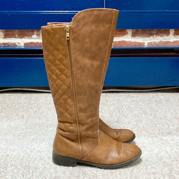 comfortable tall leather boots